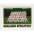 2005 Topps baseball 1 & 2 Oakland Athletics tea...