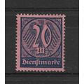 Germany.TheThirdReich.O251 20m Blue on Red.Moun...