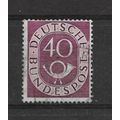 WestGermany.SG1055 40pf Numeral and Posthorn (P...