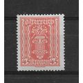 Austria.SG474 45k Pincers and Hammer (Red).Moun...