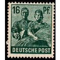 Germany 1947 Farming 16Pfg Used Stamp