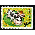Australia 2005 Animals 50c Used P&S Stamp Down ...