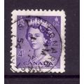 CANADA 1953 SG 453 4c VIOLET FINE USED #2