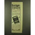 1908 Curtice Brothers Blue Label Soup Ad