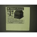 1917 Edison Phonograph Ad - Wonderful