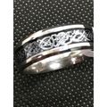 Ring Wedding Mens Stainless Steel Celtic Dragon...