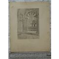 1905 illustration Batalha : The Cloisters by Ax...