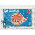 CAMBODIA 1969 LEAGUE RED CROSS 50 YEARS ON WORL...