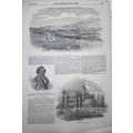 Melbourne : Map and story with engravings - Ill...