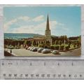 1970 postcard Painswick Victoria Square and Church