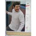 Vintage: Emu 4409 man's sweater, DK, 34-44 inch...
