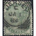 1880 SG164 1/2d Deep green Fine Used Jersey Can...