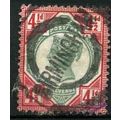 1887/1892 SG 206 - #5 fine used (o)