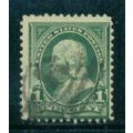 Used 279 1c Benjamin Franklin Average M04547