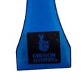 Blue Plastic Oregon Lottery Scratcher Advertisi...