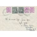Belgium 1950 Neerpelt-London Cover Neerpelt can...