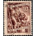 Yugoslavia 1950 Local Economy 10D Used Stamp