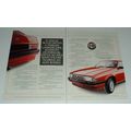 1986 Alfa Romeo 75 4-door Saloon Car Ad!