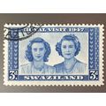 Swaziland KGVI 1947 Royal Visit 3d Ultramarine ...