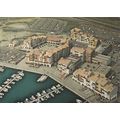 Cap D'Agde Aerial View France Postcard unused VGC