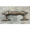 Cast Iron Handle 6'' x 2'' door drawer pull vin...