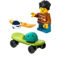 NEW Official Lego Holiday Snowboarder Minifigur...