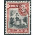 Bermuda 1938 SG114 3d Black & Rose-Red Very Fin...