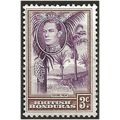 British Honduras 1938 SG152 3c Purple & Brown M...