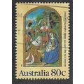 AUS 1989 80c 'CHRISTMAS' FINE USED (EBID67-859)