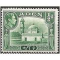 Aden 1939 SG16 1/2a Yellowish-Green Mounted Min...