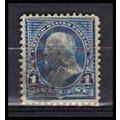 Used 264 1c Benjamin Franklin Fine RA1011