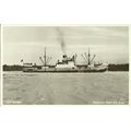 Stockholms Rederi MV WORMO Company Postcard