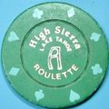 High Sierra. Roulette Casino Chip. Lake Tahoe, ...