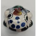 Vintage Mexican Tonala Pottery Frog Folk Art Ha...