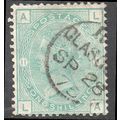 SG: 150,Plate 11 used Glasgow 28.Sep.1875 Cat £...