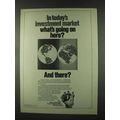 1973 Dow Jones Ad - What's Going on Here?