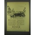 1949 Rover Cars Ad - Top mechanical quality