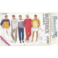 Butterick 4526 Sewing Pattern Mens Top Shorts P...