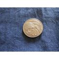 1986 NEW ZEALAND 20 CENTS COIN. ( Kiwi )