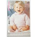 1985 Patons 8111 child's round neck sweater, fa...