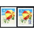 2443c, MNH 15¢ With Dark Blue Color Omitted Err...
