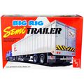 Skill 3 Model Kit Big Rig Semi Trailer with 2 P...