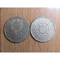 Portugal 1989 $20 Escudos Coin
