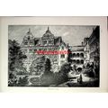 Heidelberg Castle, Germany, Book Illustration (...