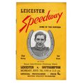 Leicester v Southampton 1950 speedway programme