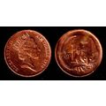 Australia One Cent 1990 Used. Coin Possum Queen...