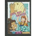 AUS 2009 55c 'LETS GET ACTIVE' FINE USED (EBID3...
