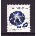 AUSTRALIA 1974 SG552a 10c STAR SAPPHIRE FINE US...