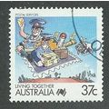 AUS 1988 37c 'LIVING TOGETHER - POSTAL SERVICES...