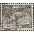 AUSTRALIA, MAMMAL, Platypus, black 1956, 9d, #8